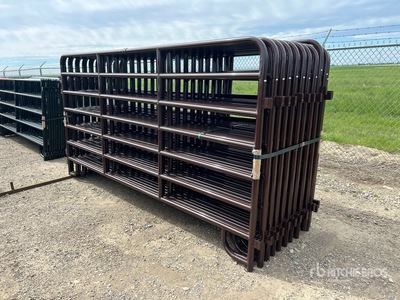Quantity of (21) 2026 BYT MRSDRP12 12 ft 7 Rail Ranch Livestock Panel (Unused)