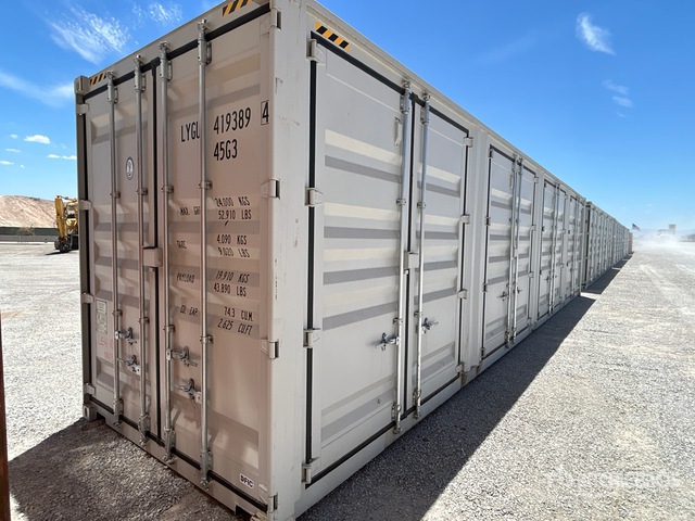 2026 40 ft High Cube Multi-Door Storage Container