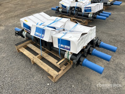 Quantity of (3) FUWA K Hitch Trailer Axles متفرقات. أجزاء المقطورة (Unused)