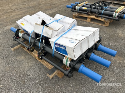 Quantity of (3) FUWA K Hitch Trailer Axles متفرقات. أجزاء المقطورة (Unused)