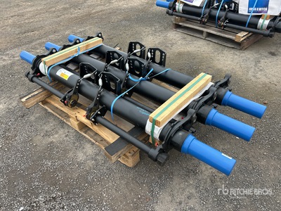 Quantity of (3) FUWA K Hitch Trailer Axles متفرقات. أجزاء المقطورة (Unused)