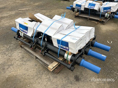 Quantity of (3) FUWA K Hitch Trailer Axles متفرقات. أجزاء المقطورة (Unused)