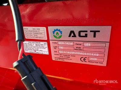 2026 AGT SDA140W Wheel Loader (Unused)