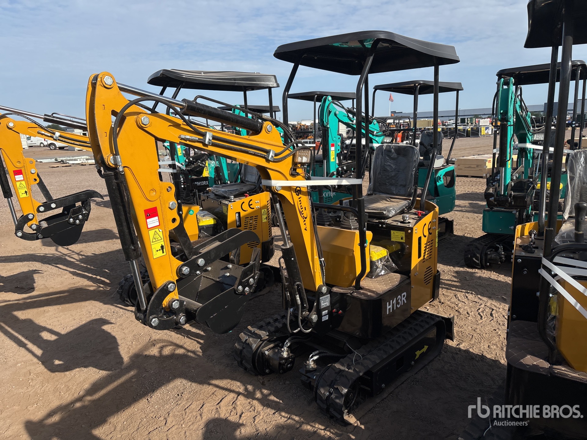2026 CFG Industrial H13R Mini Excavator (Unused)