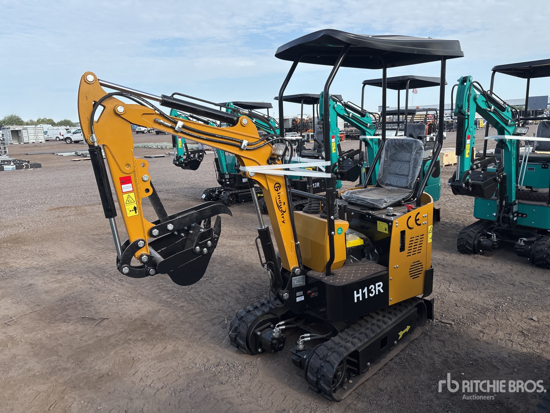 2026 CFG Industrial H13R Mini Excavator (Unused)