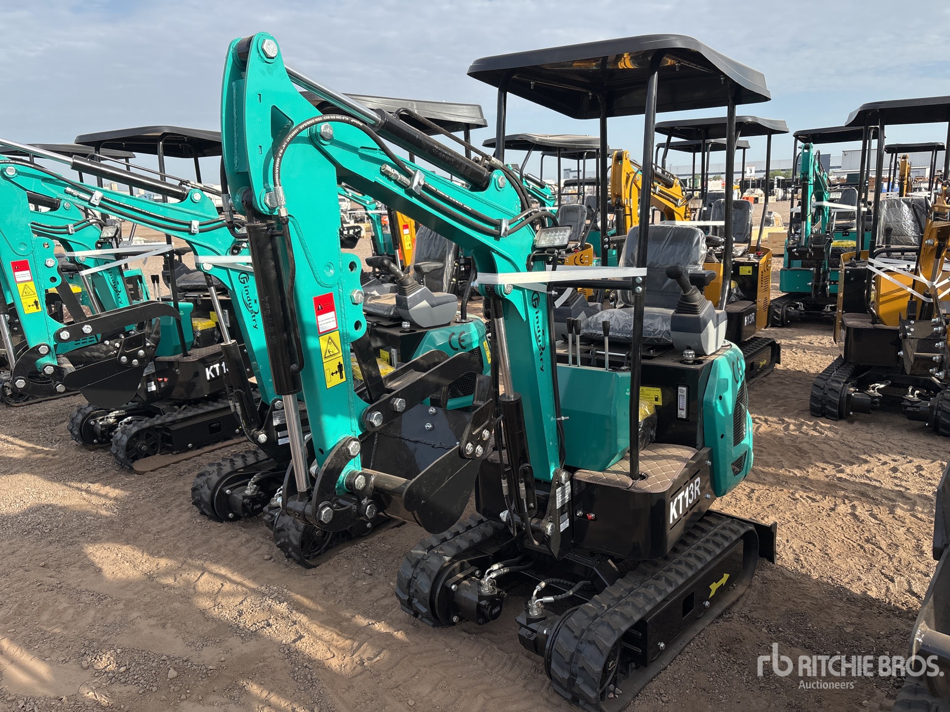 2026 CFG Industrial KT13R Mini Excavator (Unused)