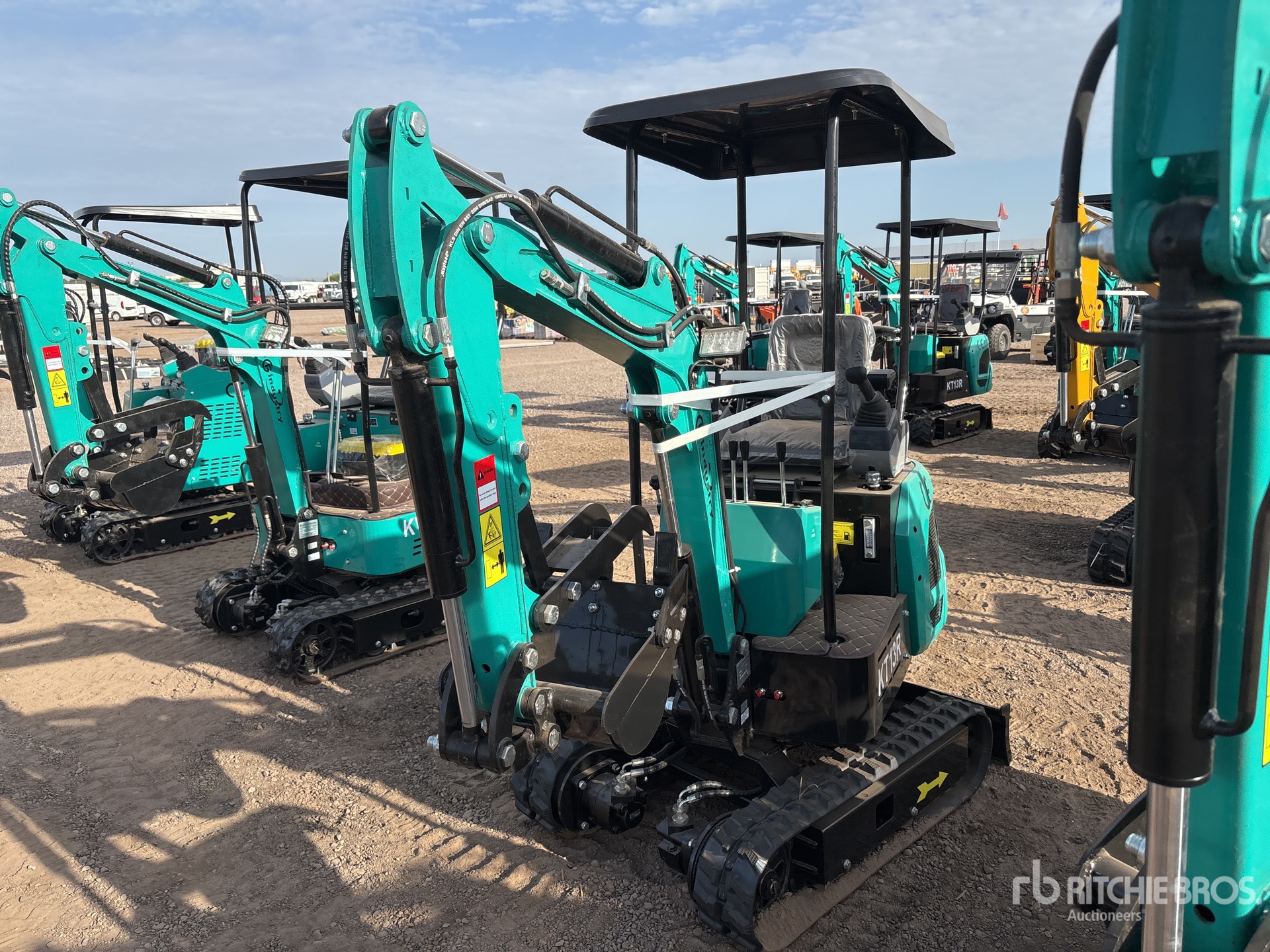 2026 CFG Industrial KT13R Mini Excavator (Unused)