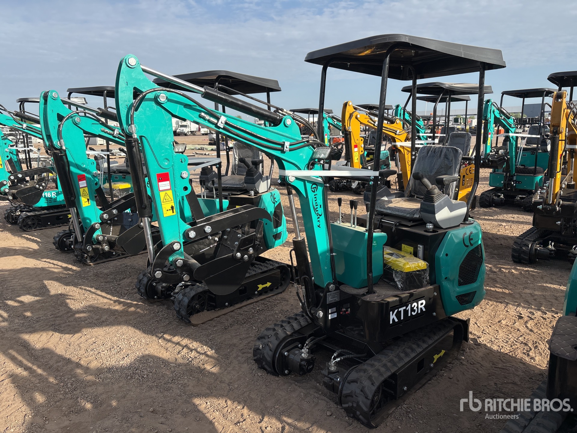 2026 CFG Industrial KT13R Mini Excavator (Unused)