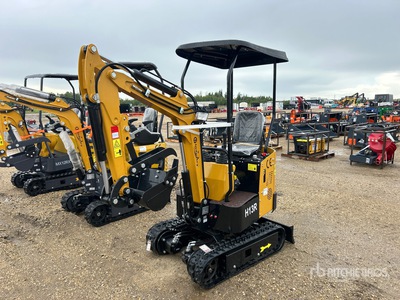 2026 CFG H13R Mini Excavator (Unused)