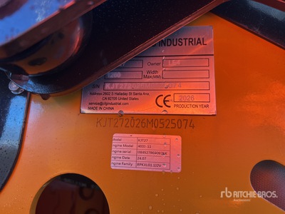 2026 CFG KJT27 Compact Track Loader (Unused)