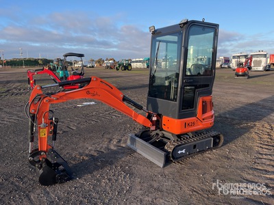 2026 CFG K25 Mini Excavator (Unused)