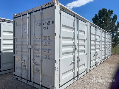 2026 40 ft High Cube Multi-Door Storage Container