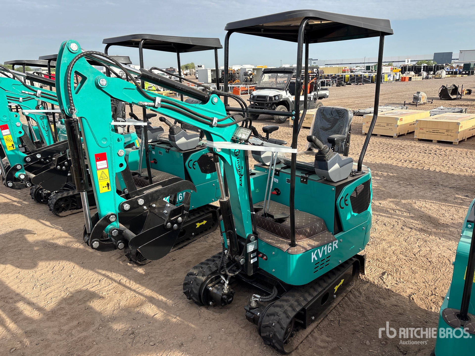 2026 CFG Industrial KV16R Mini Excavator (Unused)