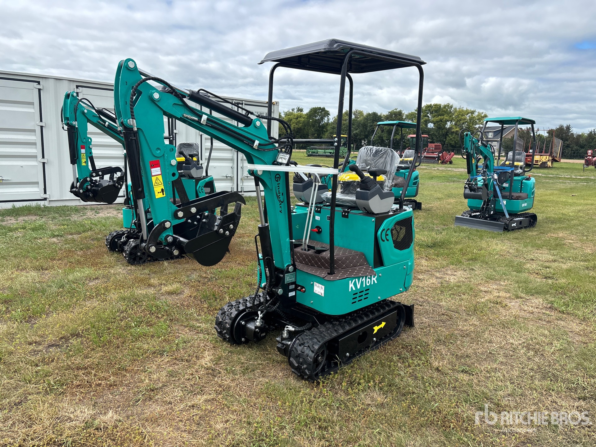 2026 CFG KV16R Mini Excavator (Unused)