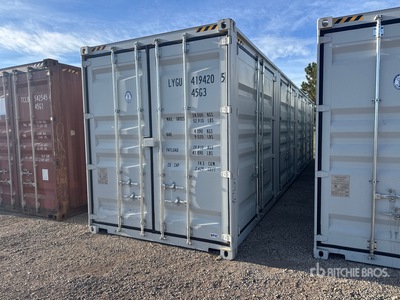 2026 40 ft High Cube Multi-Door Kontener magazynowy