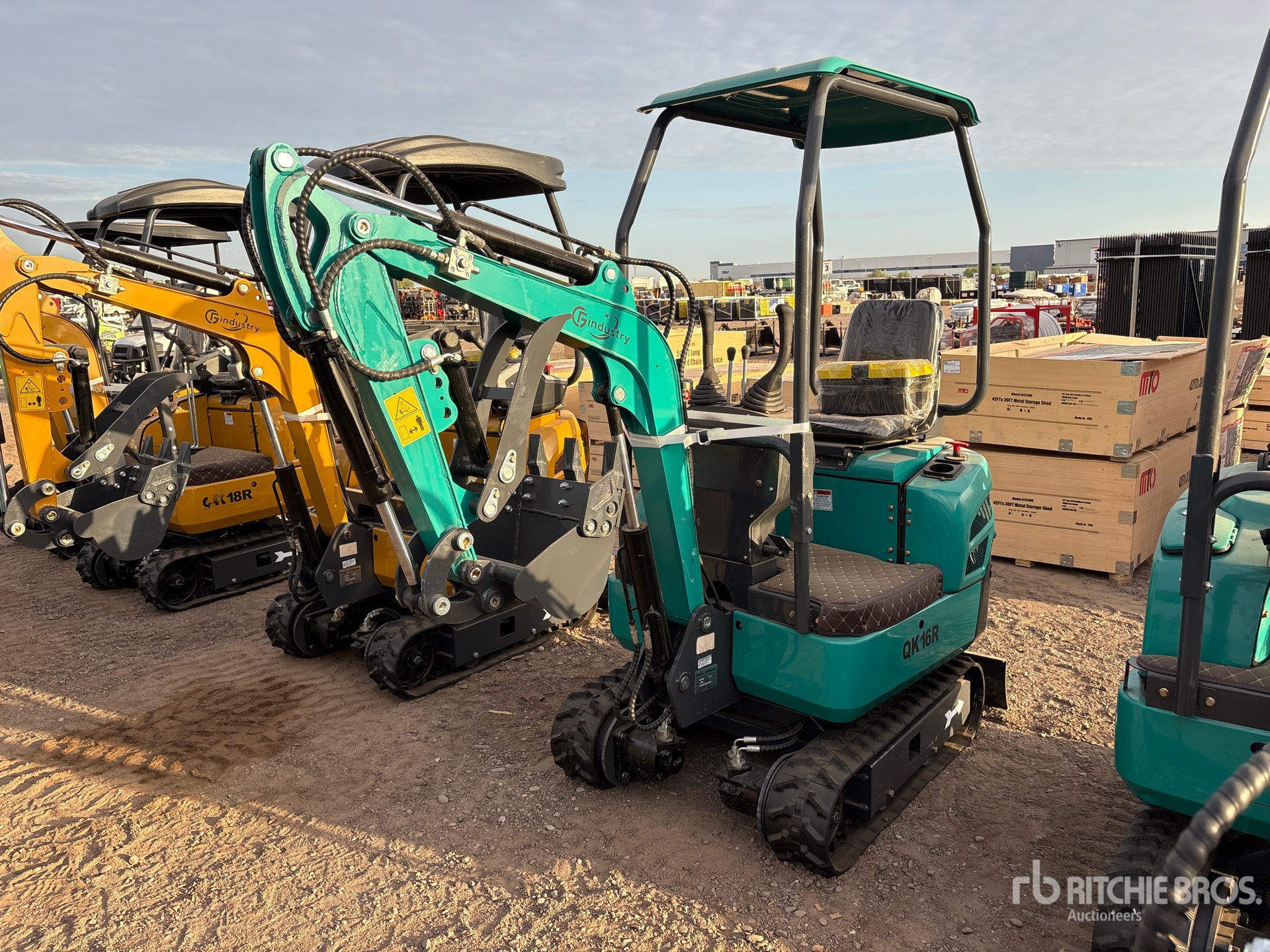 2026 CFG Industrial QK16R Mini Excavator (Unused)