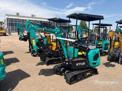 2026 CFG KT13R Mini Excavator (Unused)