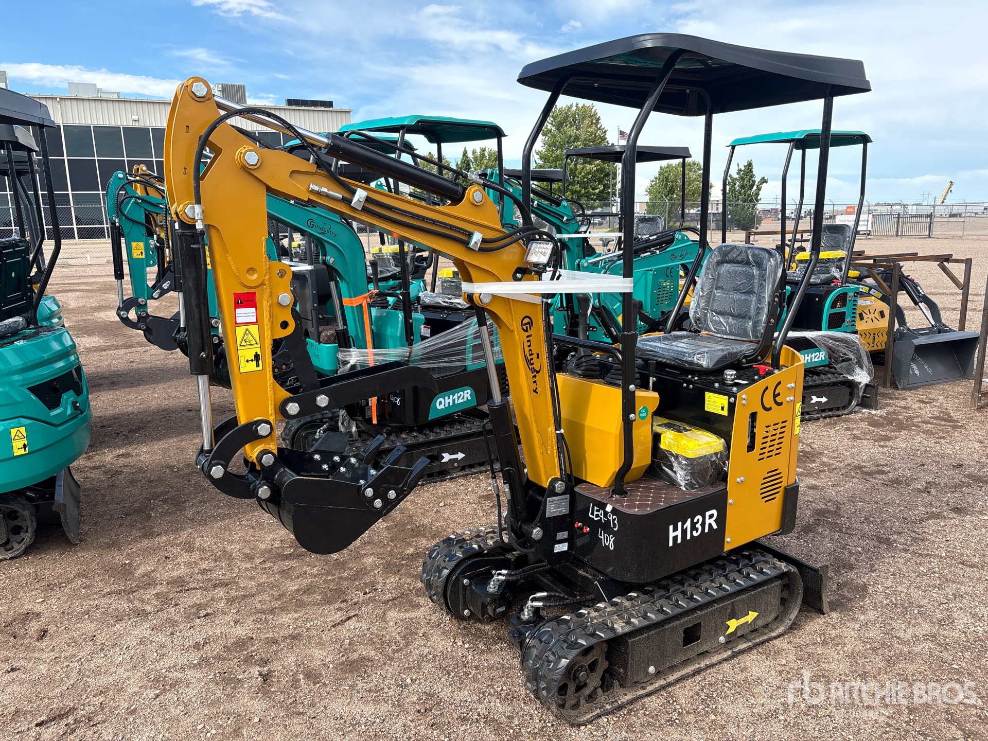 2026 CFG H13R Mini Excavator (Unused)