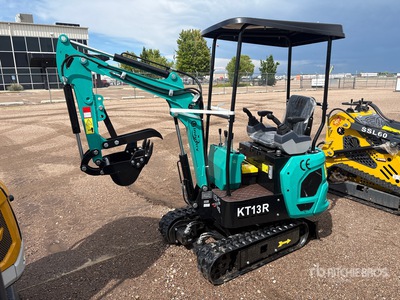 2026 CFG KT13R Mini Excavator (Unused)