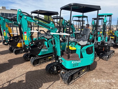 2026 CFG KV16R Mini Excavator (Unused)