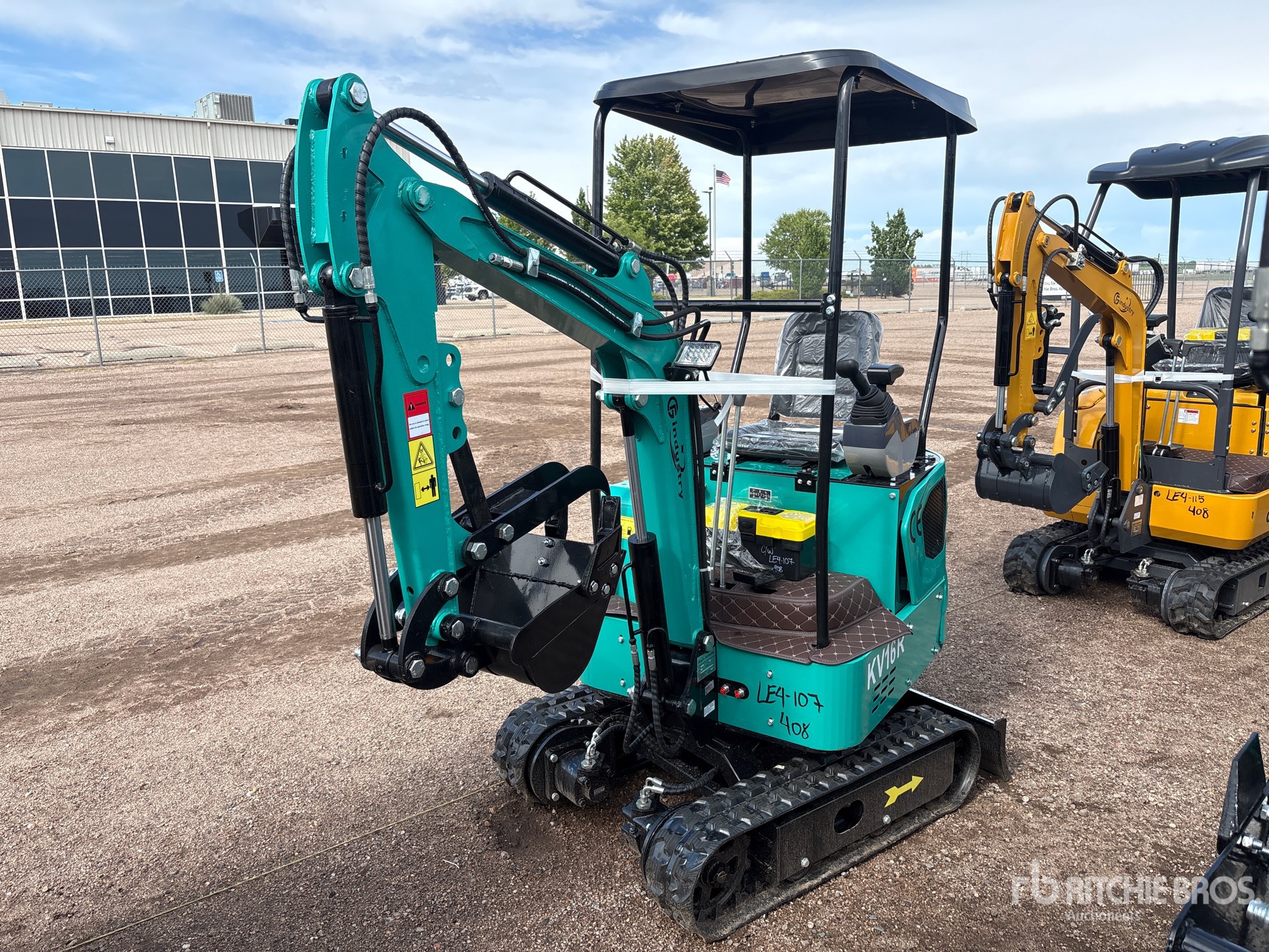 2026 CFG KV16R Mini Excavator (Unused)