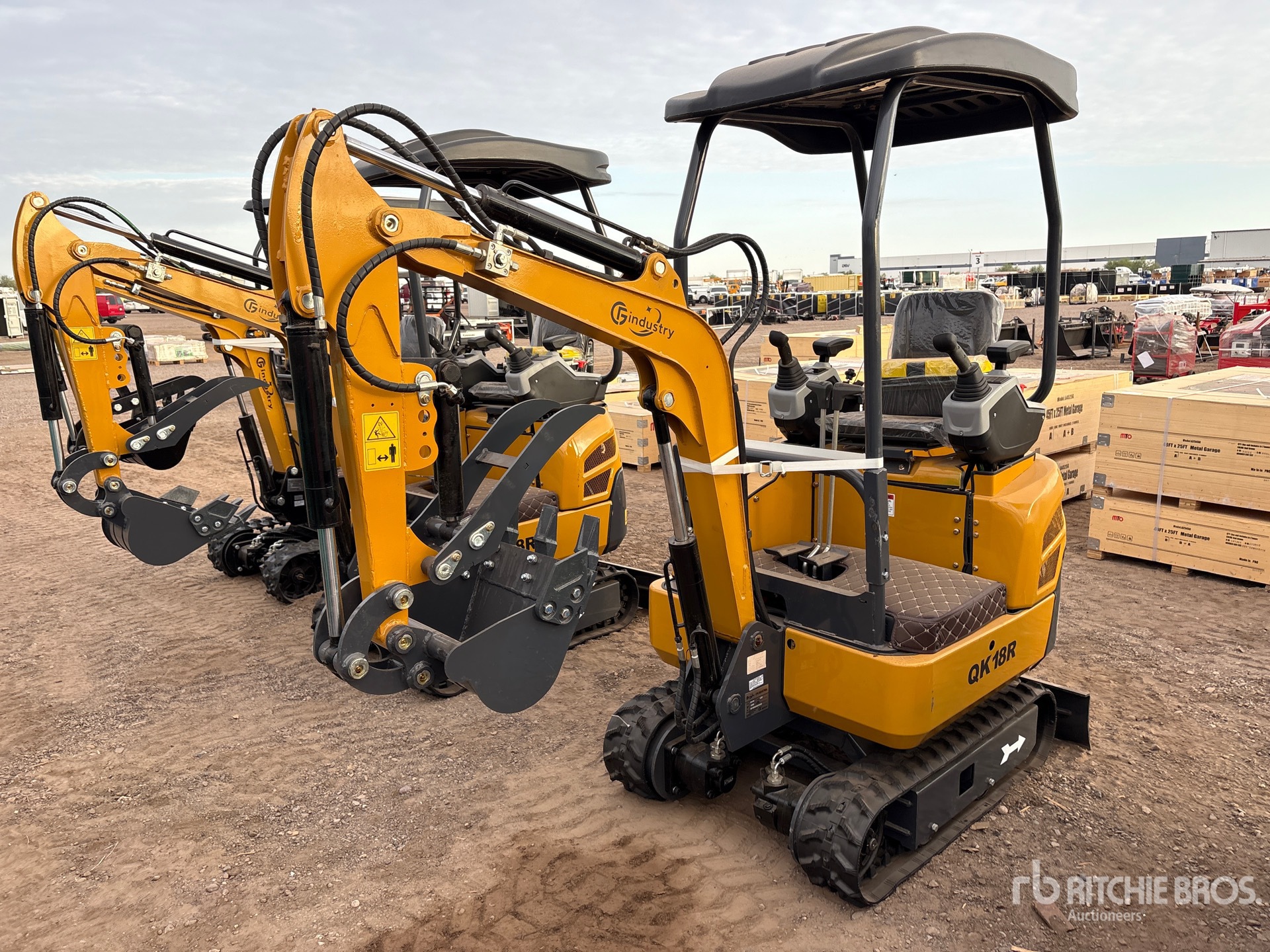 2026 CFG Industrial QK18R Mini Excavator
