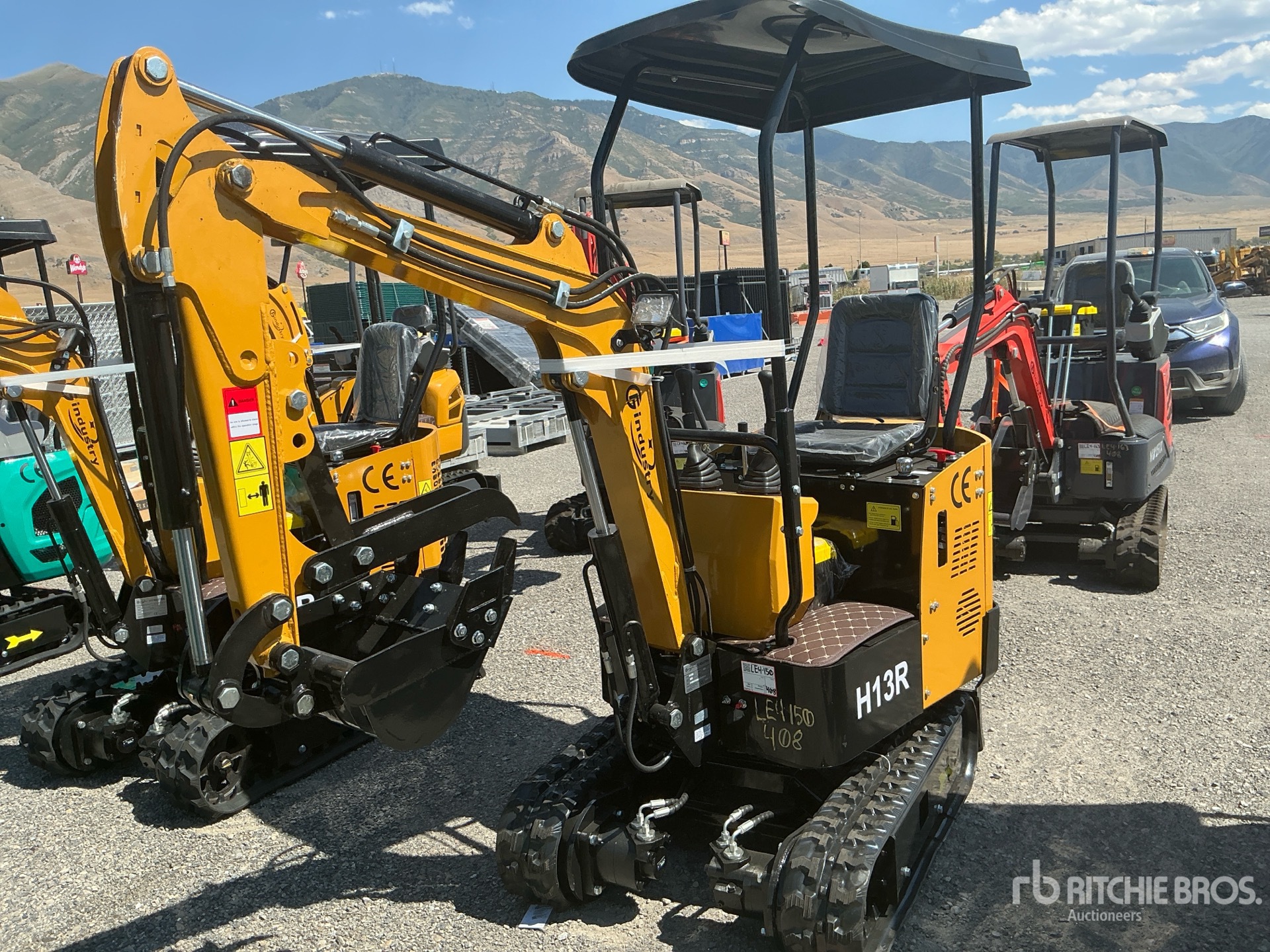 2026 CFG H13R Mini Excavator (Unused)