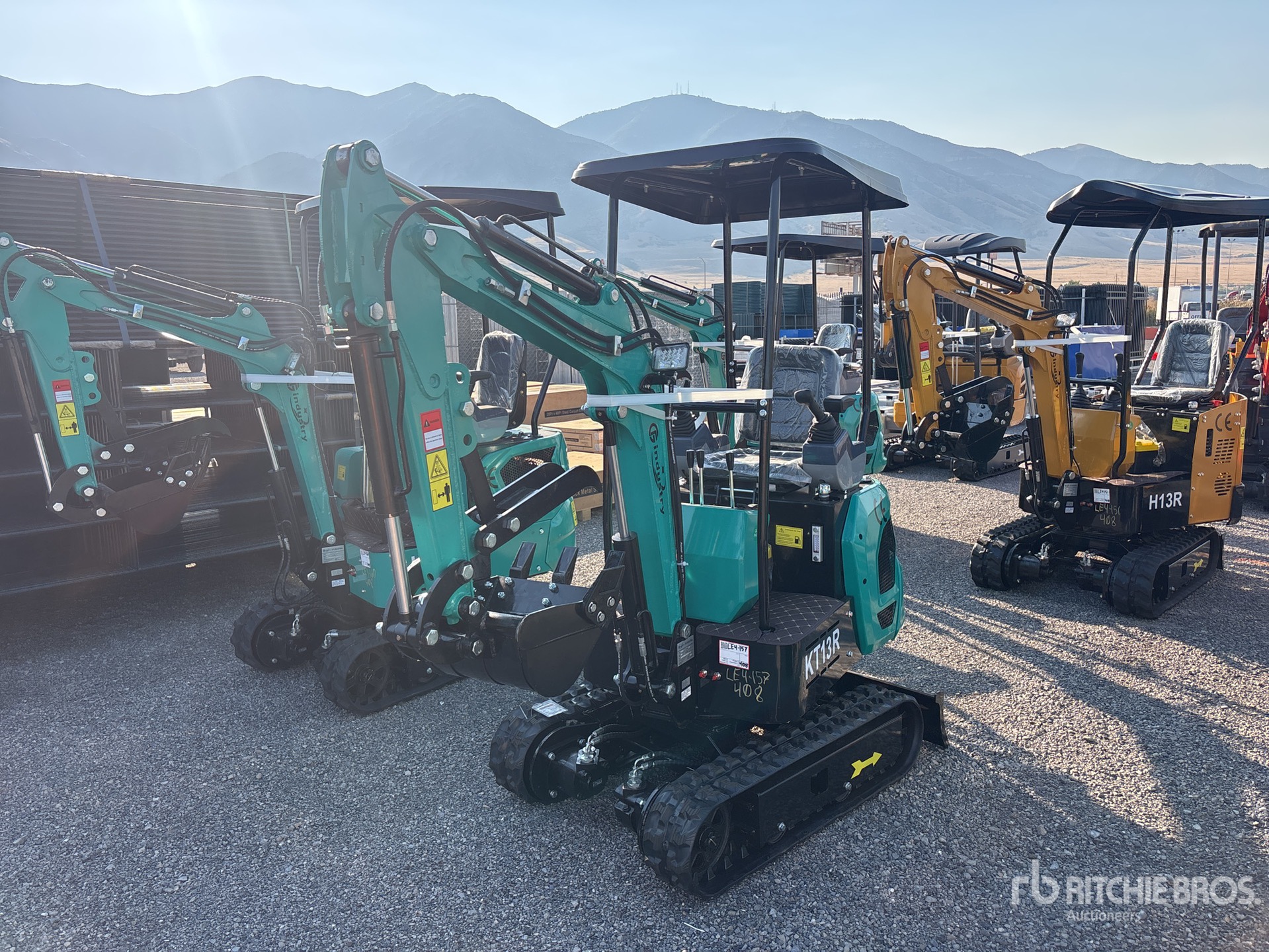2026 CFG KT13R Mini Excavator (Unused)
