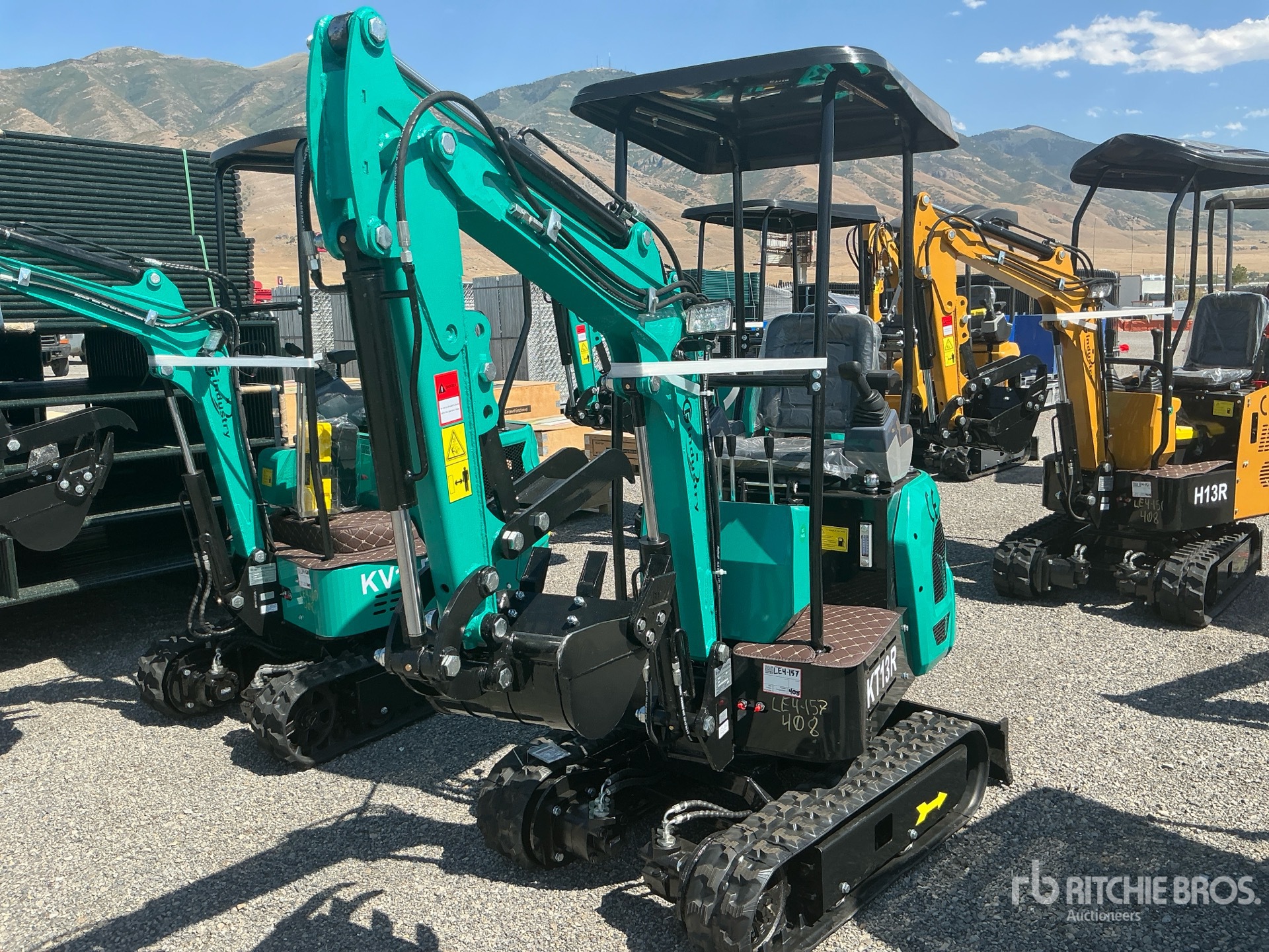 2026 CFG KT13R Mini Excavator (Unused)