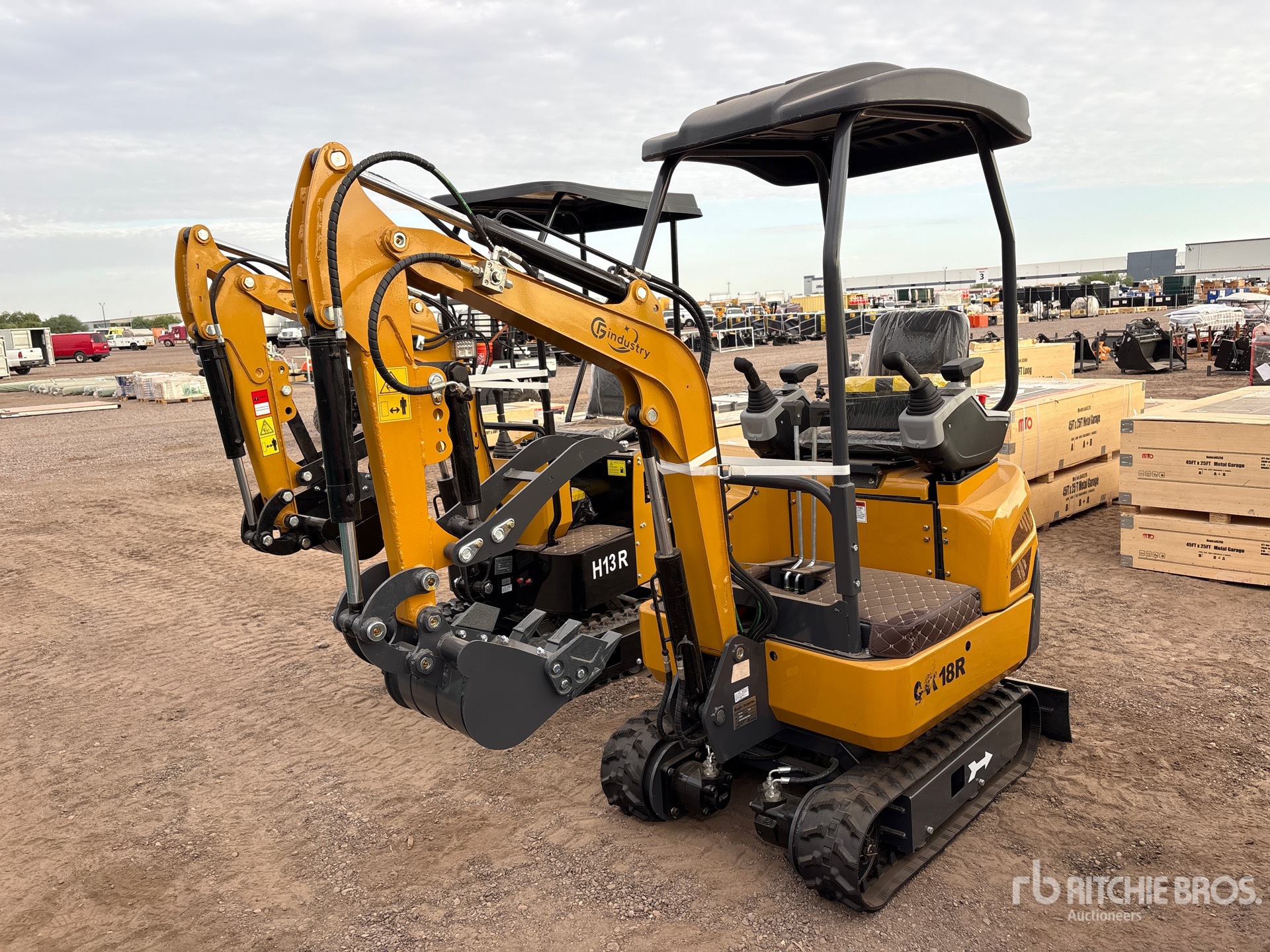 2026 CFG Industrial QK18R Mini Excavator (Unused)