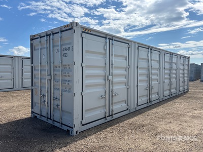 2026 40 ft High Cube Multi-Door Storage Container