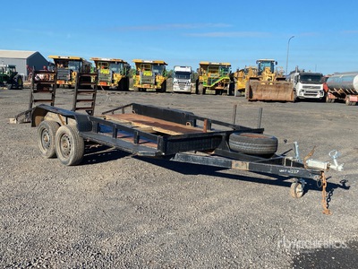 Custom Made 4.5 m Bogie/A Remolque Portamaquinaria