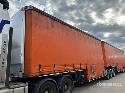 2008 Vawdrey Curtain Side Trailer