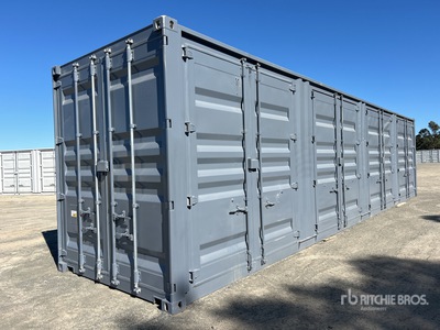 40 ft High Cube Multi-Door Storage Container