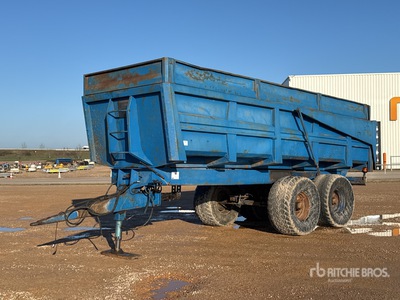 1996 Maupu BBM18T T/A Remorque Agricole 18 T 2 Essieux Grain Trailer