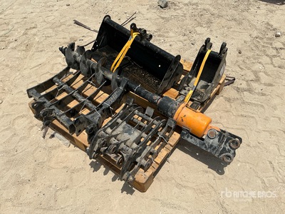 Quantity of (6) Skid Steer Bucket