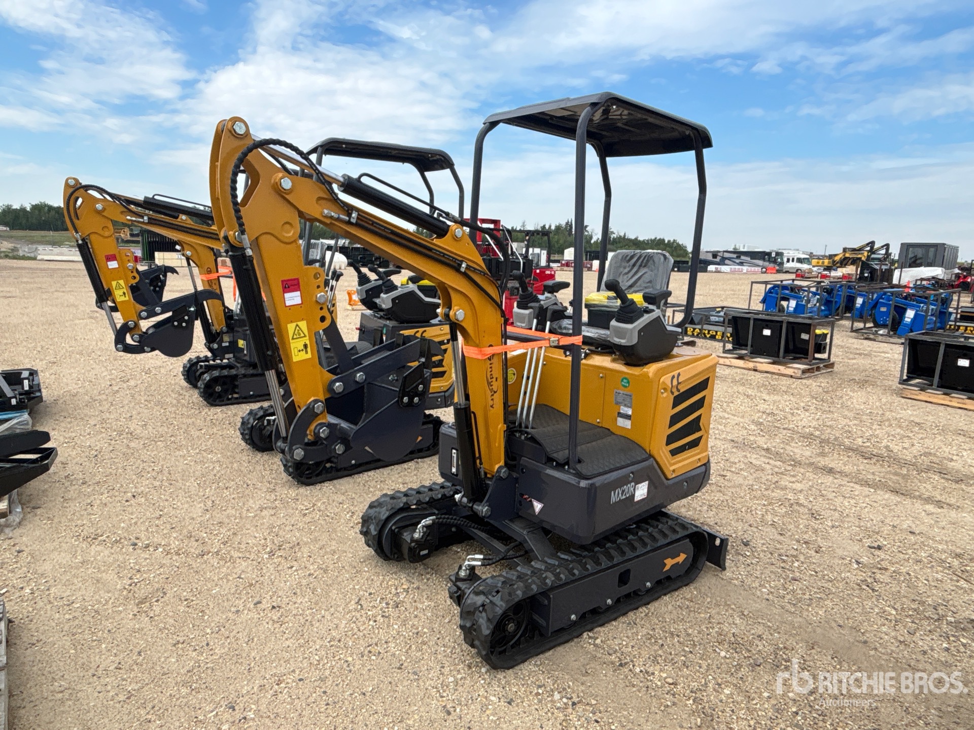 2026 CFG MX20R Mini Excavator (Unused)