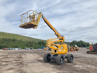 2014 Haulotte HA16PX 4WD Diesel Articulating Boom Lift