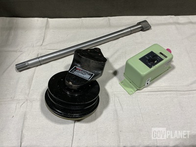 (1) Control Box, (1) Camshaft, (1) Friction Clutch Assembly & Assorted Items