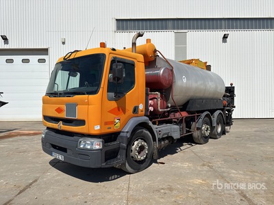 Acmar 11500 L on 1998 Renault 625-115-208 6x2 Repandeuse A Bitume Asphalt Distributor Truck