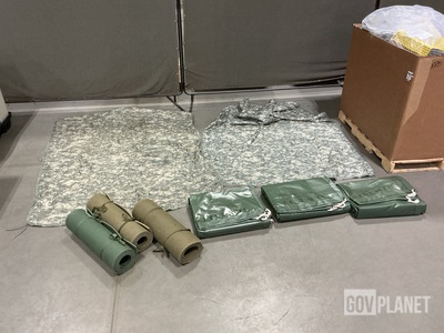 (7) Tarpaulins, (30) Sleeping Mats & Assorted Items
