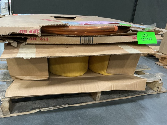 (2) Rolls of Copper Tubing & (4) Flexible Hoses