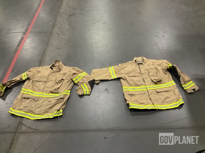 (33) Firefighter Turnout Gear Coats