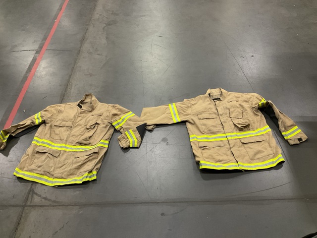 (33) Firefighter Turnout Gear Coats (33) Firefighter Turnout Gear Coats