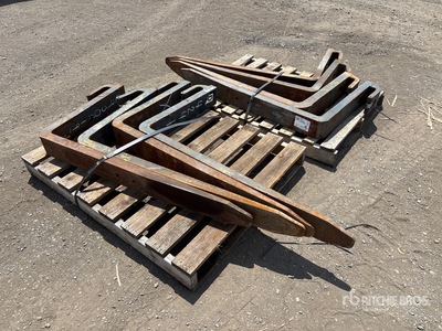 Quantity of (8) 48 in Fork Tines