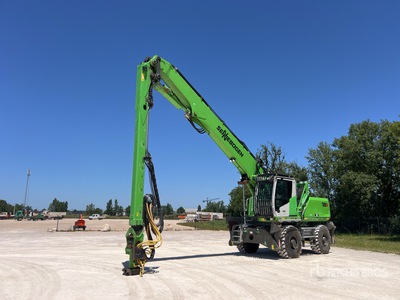 2021 Sennebogen 728E Pelle De Manutention Wheel Material Handler