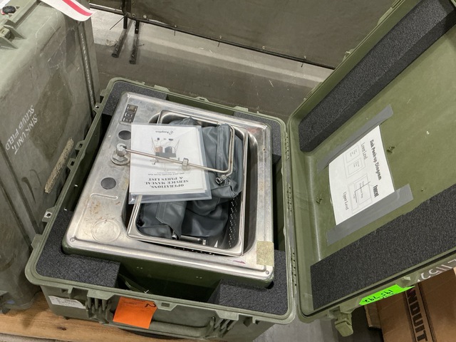 (2) Aseptico ADU-42CF Portable Scrub Sinks