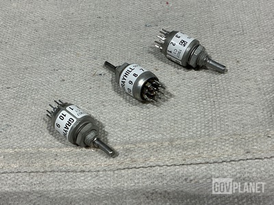 (68) Grayhill 50CPT36-01-2-05S Rotary Switches