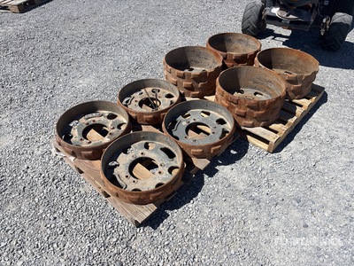 Quantity of (2) Pallets of Drum Extensions to fit Trench Compactors