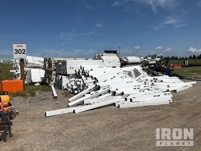 Quantity of Vinyl Fence Posts (Unused)